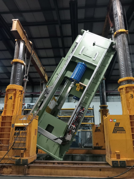 Machinery overturning